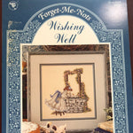 Forget-Me-Nots, Wishing Well, Angela Pullen, Item 460, Vintage 1992, Counted Cross Stitch Pattern