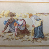 Color Charts, Jean-Francois Miller's, The Gleaners, Counted Cross Stitch Pattern