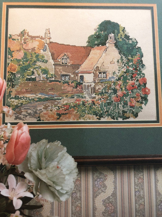Color Charts, Dawna Barton's, Garden House, Counted Cross Stitch Pattern