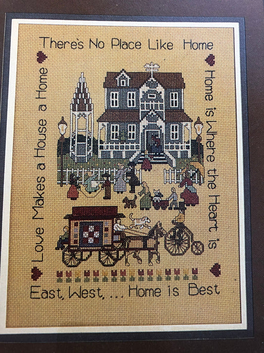 Suzanne McNeill, Days Gone By, Vintage 1986, Counted Cross Stitch Patterns