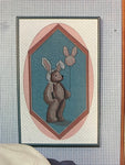 Vintage Alma Lynne Counted Cross Stitch Bunnies and Sew Forth pattern book