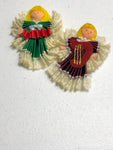 Cute Angel Magnets Set of 2 Vintage Collectible Decorative Refrigerator Magnets