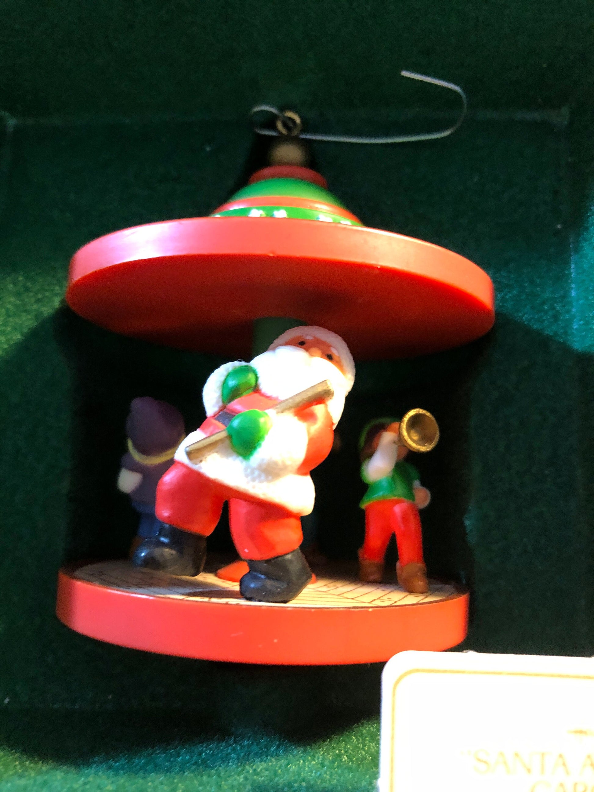 Hallmark, Carousel #6, Santa and Friends, Dated 1983, Keepsake, Ornament, QX4019*