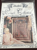 Alma Lynne's, Private Collection, Needlewomen Sampler, Vintage 1993, Counted Cross Stitch Pattern