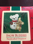 Hallmark, Snow Buddies, Vintage 1986, Keepsake Ornament, QX4236, Handcrafted