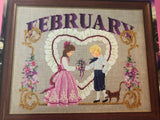 Remember, Designed by, David Smith, February, Vintage 1994, Counted Cross Stitch Pattern