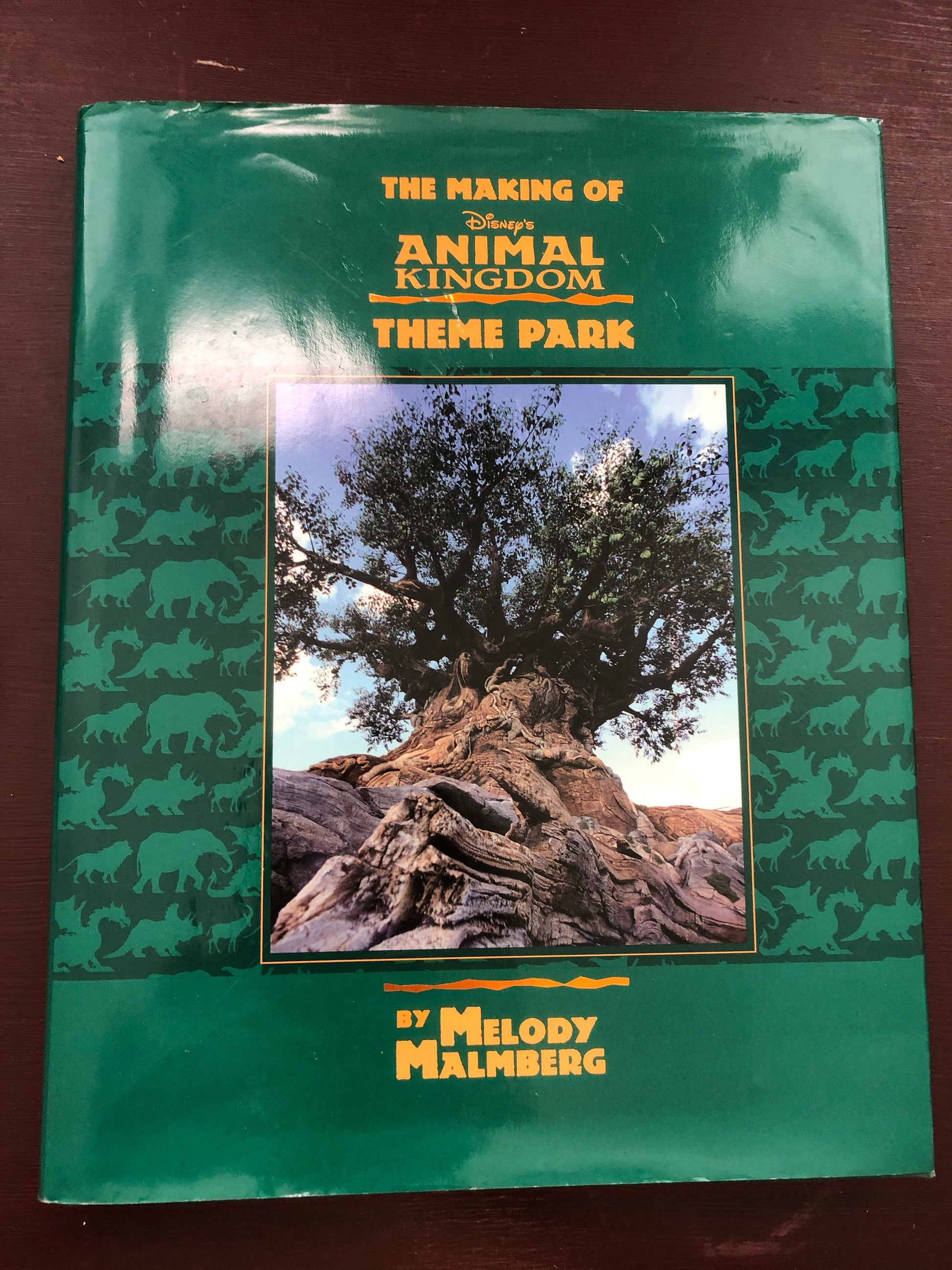 Disney’s, The Making of, Disney's, Animal Kingdom, Theme Park, Vintage Collectible 1998, Hardcover Book, Collectible