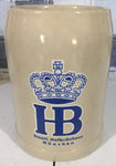 HB Staatl. Hofbrauhaus Munchen, Vintage Collectible Stoneware Beer Stein