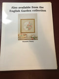 An English Garden, April View, By Carolyn Meacham, Serendipity Designs, Vintage 1989, Counted Cross Stitch Design