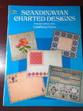 Scandinavian Charted Designs, Dover Needlework Series, From the Archives of Lindberg Press, Vintage 1979, Cross stitch Softcover Book