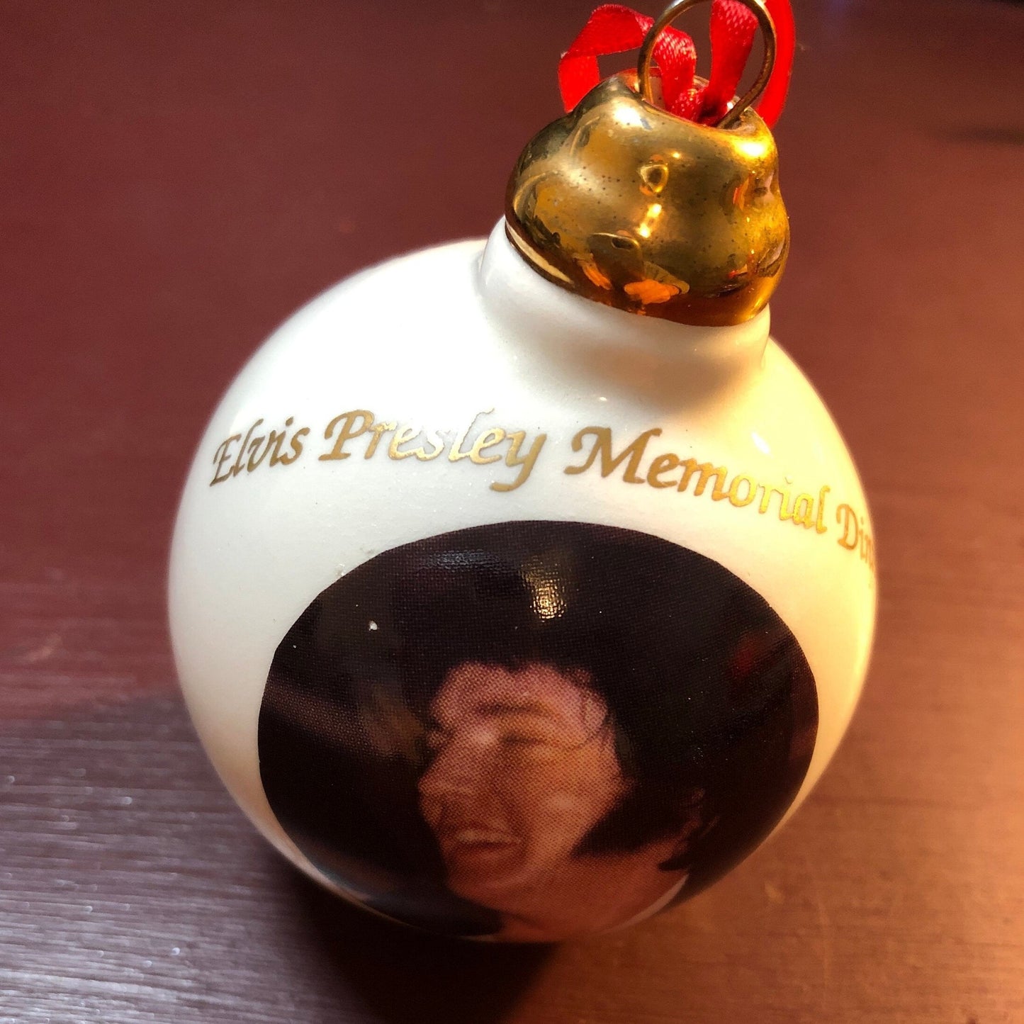 Elvis Presley Memorial Dinner, Vintage August 14, 1993, Ornament