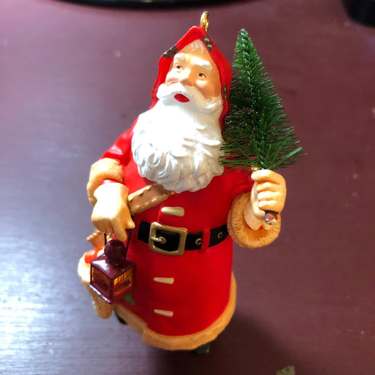 Hallmark, Winterberry Santa, Dated 2000, Keepsake Ornament, QXI4331-DB*