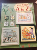 Cross Stitch From A To Z, American School of Needleworks, Kooler Design Studios, New 2003 Soft Cover Book