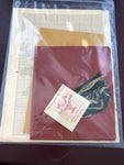 Welcome by Tricia Supinski, Vintage 1981 Counted Cross Stitch Kit, Fits an 8 by 10 Inch Frame
