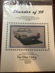 Thunder of '59, The Silver Lining, by Mike R Saastad, Vintage 1997 Counted Cross Stitch Pattern