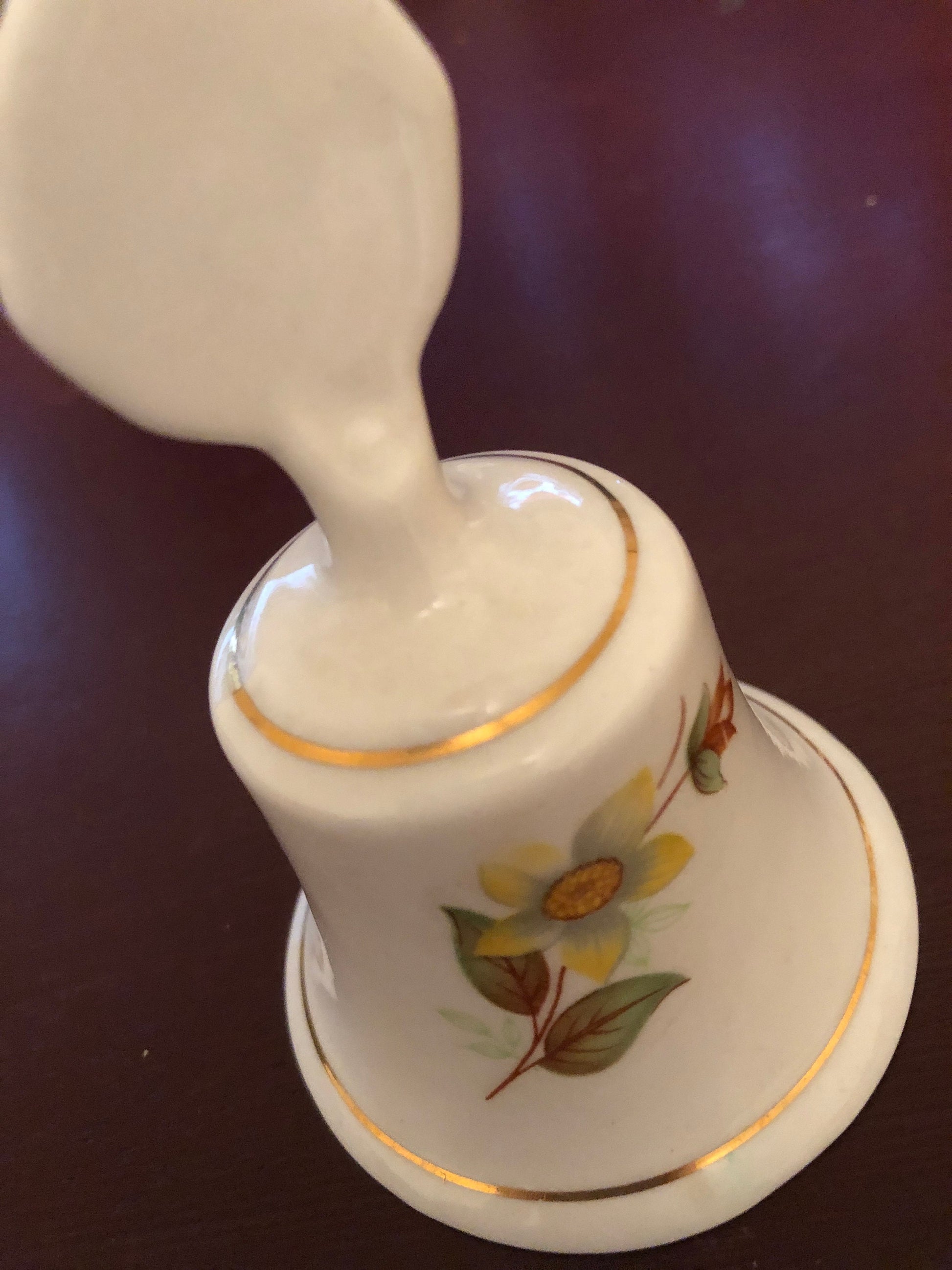 Bell by Chelson Fine Bone China, made in England, Vintage Collectible