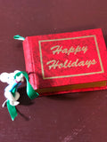 Hallmark Keepsake, Happy Holidays, Photo Holder, Dated 1995, Keepsake Ornament, QX6307