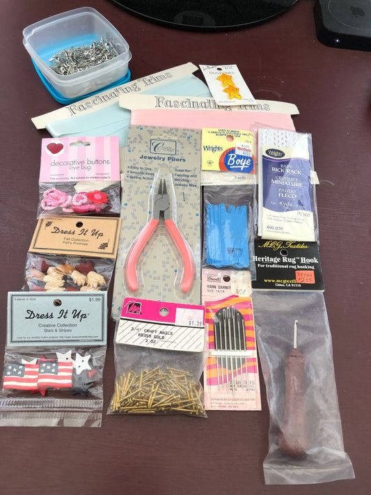 Big mixed Lot of Sewing/Crafting Supplies