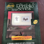And All Through The House, The Portfolio Series, MPR Associates, Vintage 1987, Counted Cross Stitch Patterns