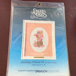 God Couldn't Be Everywhere at Once So He Created Mothers, Precious Moments, Paragon Needlecraft, Vintage 1984 Cross Stitch Kit, Mat Included