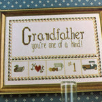 Grandfathers Are special, T & N Designs, Vintage 1984, Counted Cross Stitch Designs