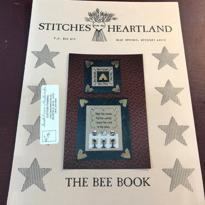 The Bee Book, Stitches from the Heartland, Vintage 1997, Counted Cross Stitch Designs