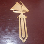 Your Choice of 8 Different Gold Tone Metal Bookmarks, See List in Description*