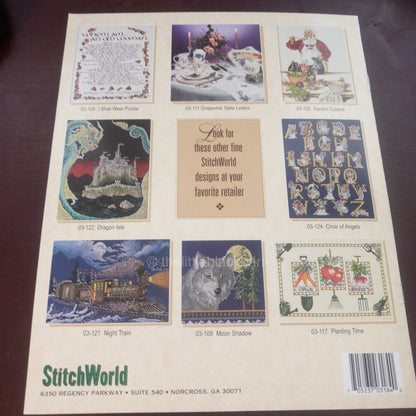 Dalmania, Stitch World, Vintage 1997, Counted Cross Stitch Designs