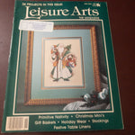 Leisure Arts, The Magazine, Year 1987, 5 issues, Cross Stitch Designs Plus*