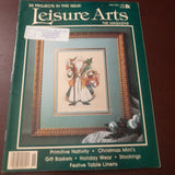 Leisure Arts, The Magazine, Year 1987, 5 issues, Cross Stitch Designs Plus*