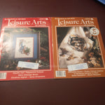 Leisure Arts, The Magazine, Year 1991, 6 issues, Cross Stitch Designs Plus*