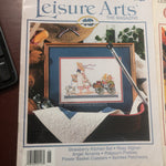 Leisure Arts, The Magazine, Year 1994-96, 9 issues, Cross Stitch Designs Plus*