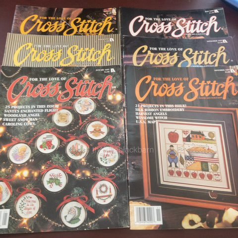 For the Love of Cross Stitch, Leisure Arts Publication, Year 1995*
