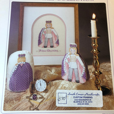 Prince Charming, Fairy Tale Collection, KD Artistry* *Vintage 1987, Counted Cross Stitch Chart