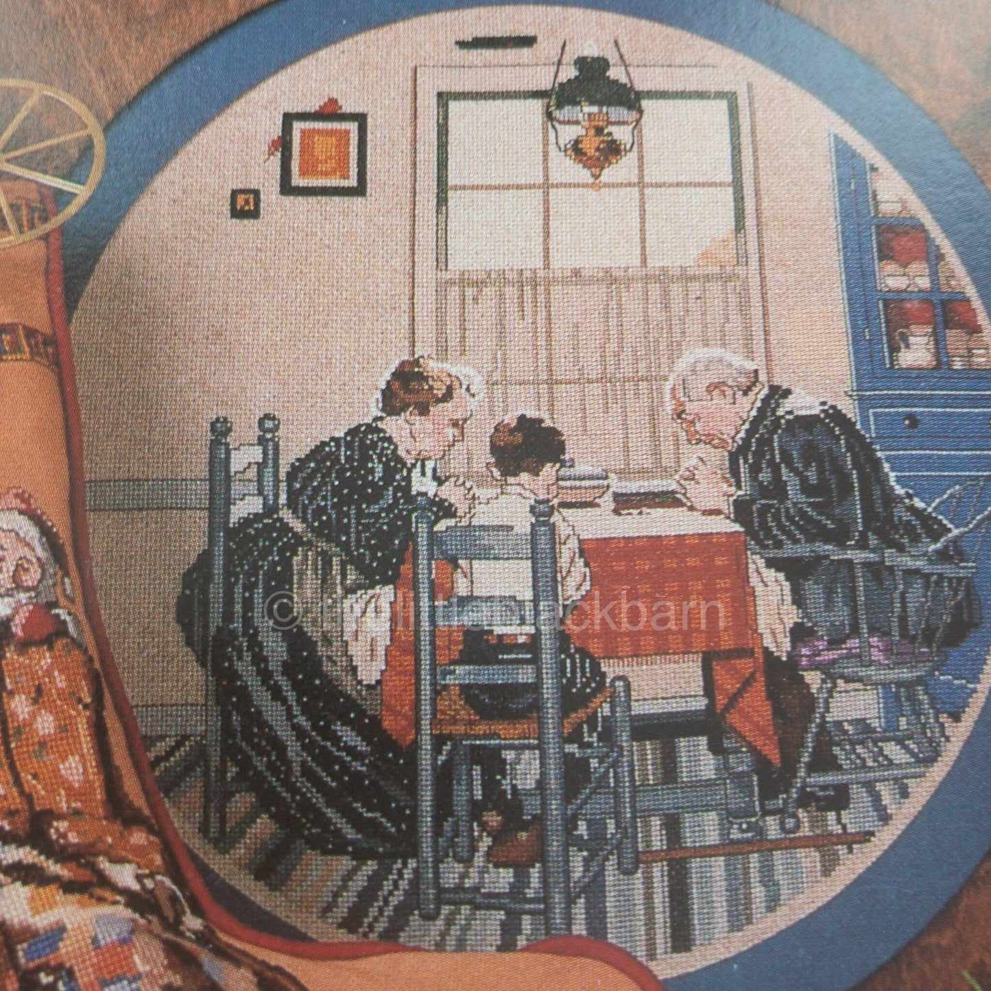 Paragon, Norman Rockwell, Holiday Designs, Vintage 1984, Counted Cross Stitch Design