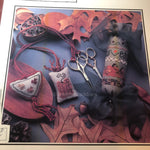 Fall Fobs, Cecilia Turner, Heart In Hand, Vintage 1999, Counted Cross Stitch Design