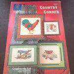 Country Corner, Graphworks, Vintage 1981, Counted Cross Stitch Designs