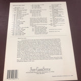 Bob Timberlake, Pick of the Crop, Item 312, Just Cross Stitch, Vintage 1990, Counted Cross Stitch Design