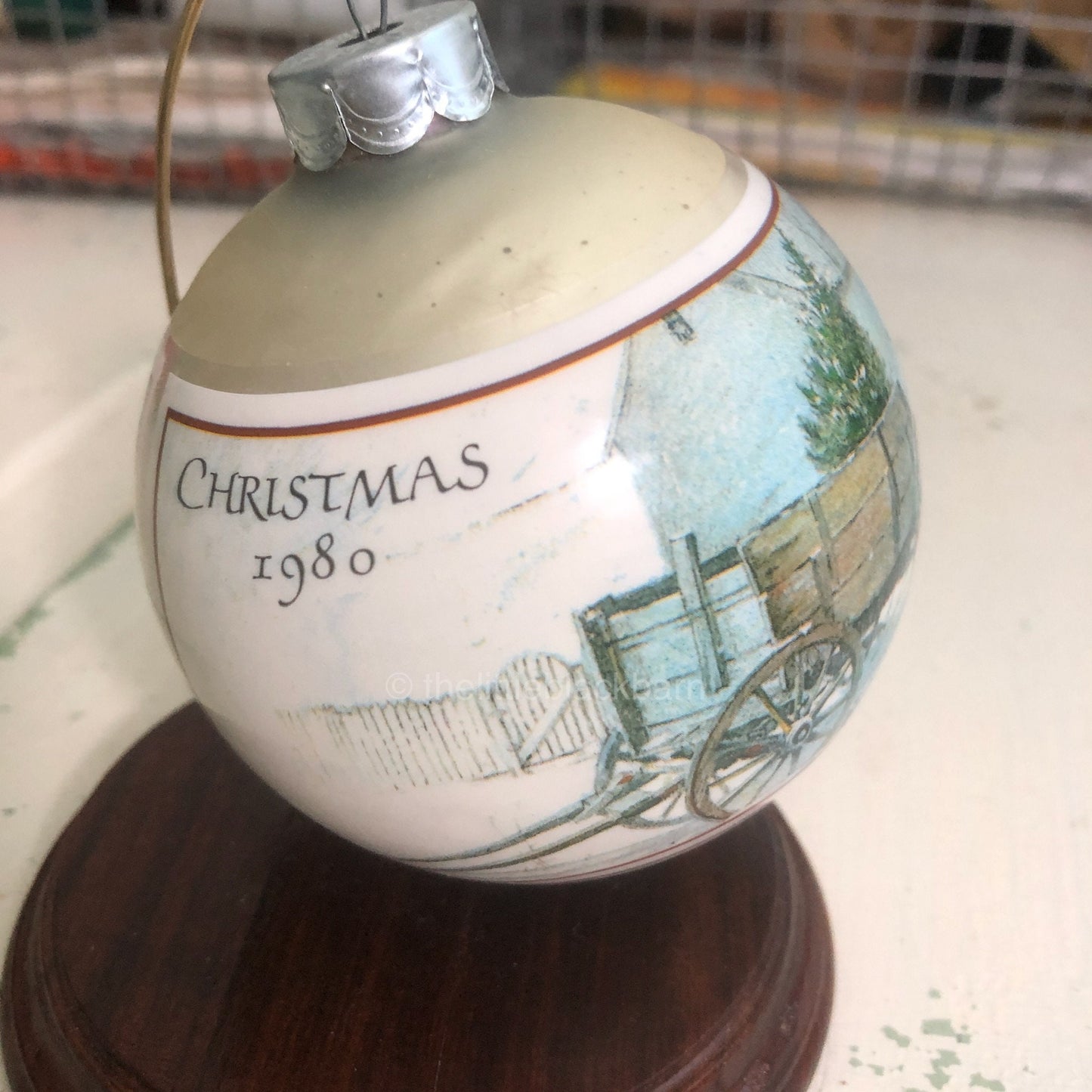 Hallmark, Grandfather, Glass Ball, Dated 1980, Keepsake Ornament, QX2314*