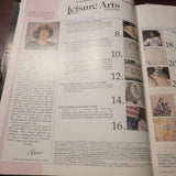 Leisure Arts, The Magazine, Year 1989, 4 issues, Cross Stitch Designs Plus*