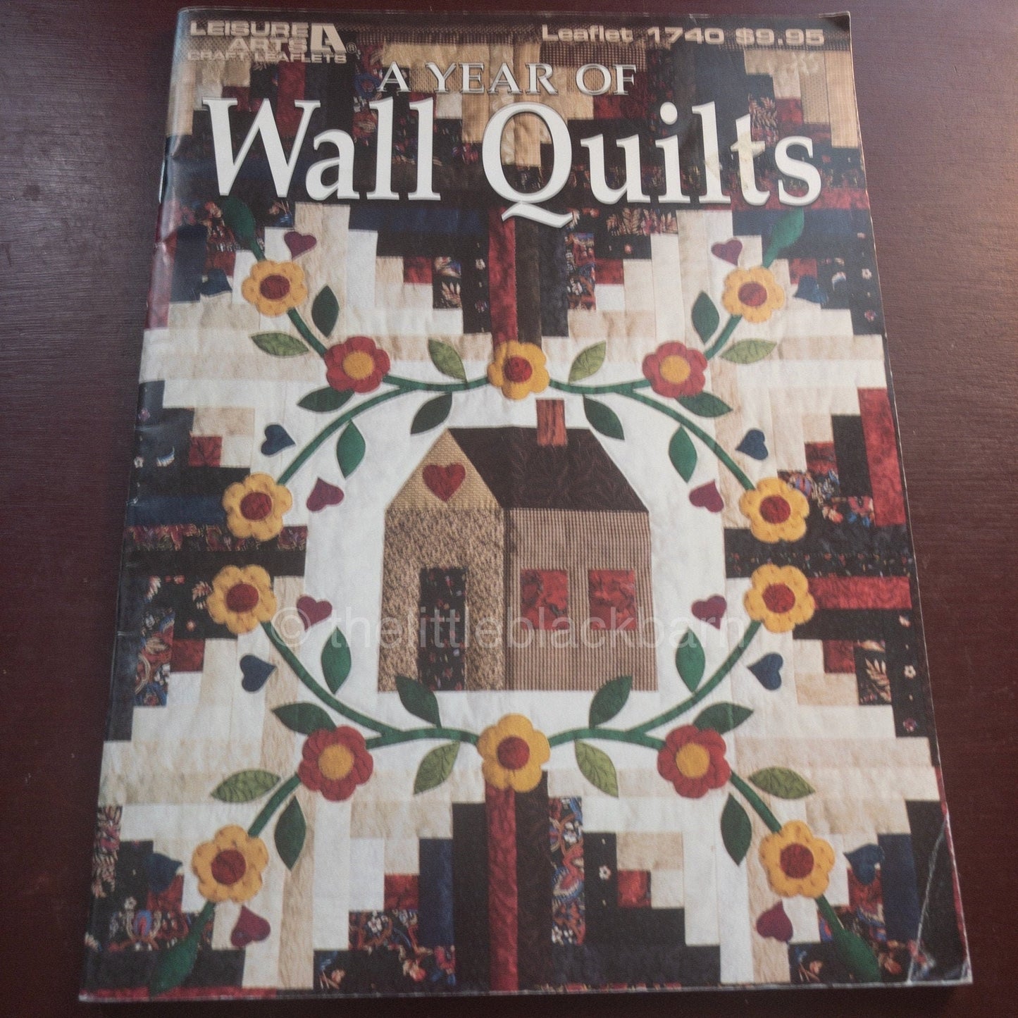 Leisure Arts, Craft Leaflet, 1740, A Year of Wall Quilts, Vintage 1997*