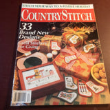 Country Stitch, Magazine, Vintage 1990, Cross Stitch Patterns*