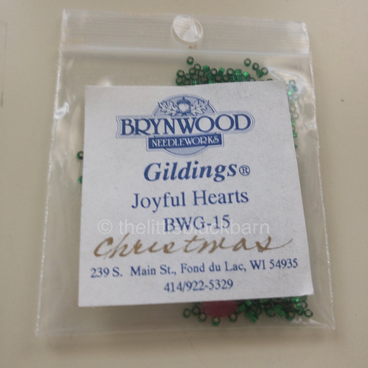 Brynwood Needleworks, Gildings, Choice of 3, Embellishment Packs*