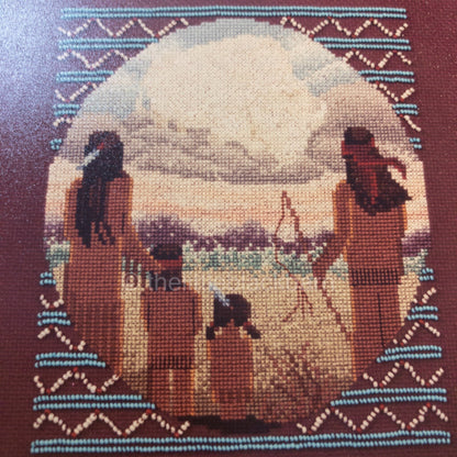Honeysuckle Hollow, Cloud Runner, The White Buffalo, Vintage 1996*, Counted Cross Stitch Chart