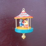Hallmark Keepsake, Miniature Ornament, Santa's, Little Big Top Dated 1996, QXM4081