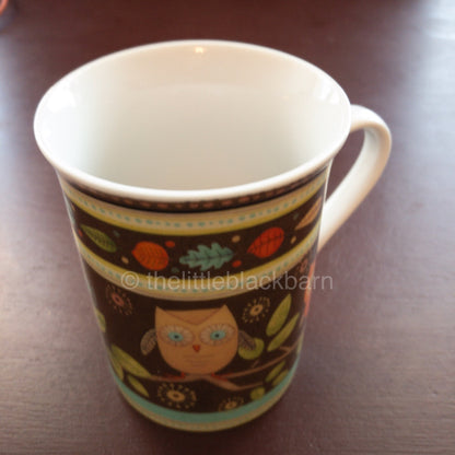 Debbie Mumm, Owl Mug, Vintage