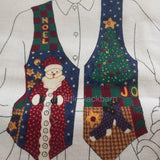 Christmas Vest, By Cranston Print Works, XS-L, Sewing Panels