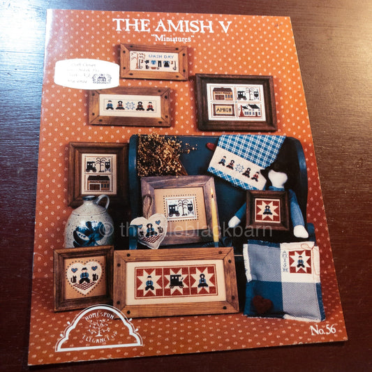 The Amish V, Miniatures, Homespun Elegance, Vintage 1986*