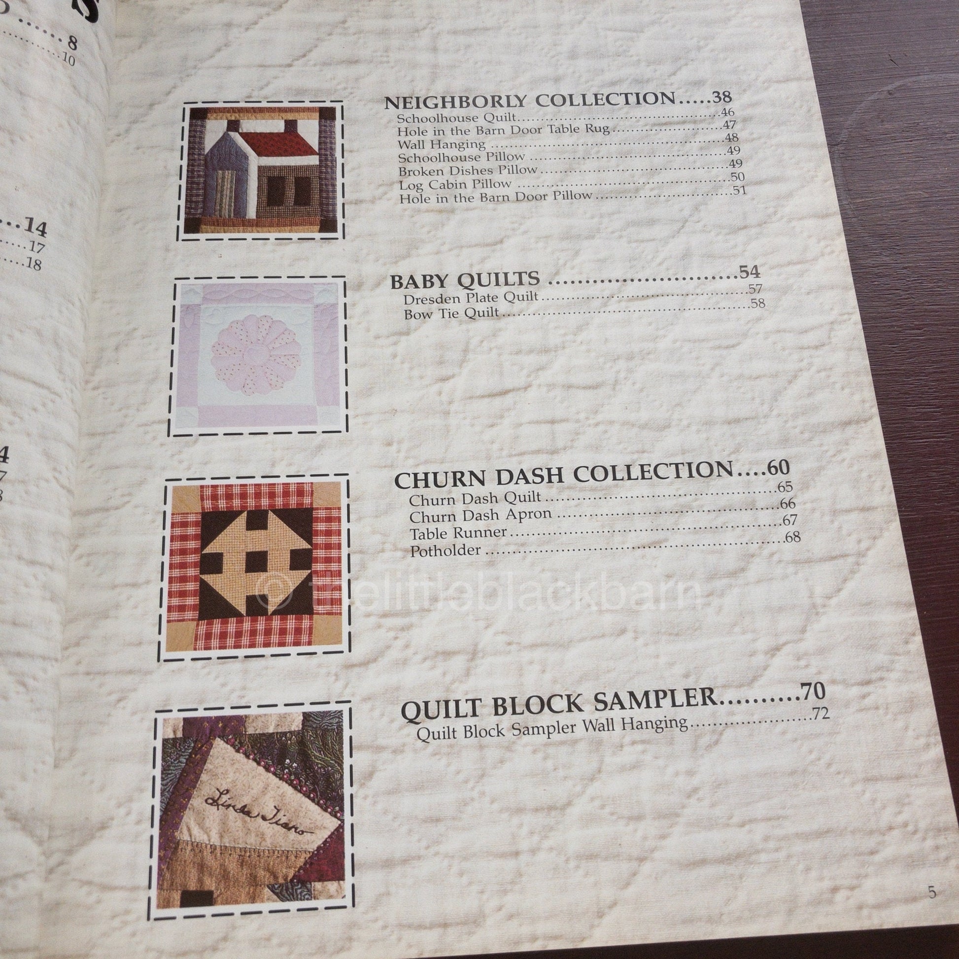 Leisure Arts, In Love With QUILTS, Vintage 1993, Quilt Pattern Book