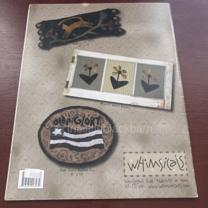 Pastimes, By Whimsicals, Rug Hooking, Applique', Pattern Book